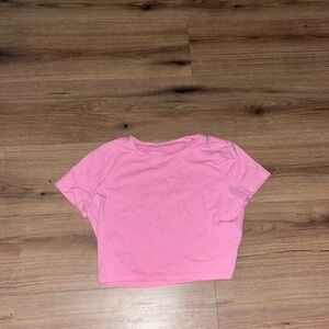 pink target crop top new condition